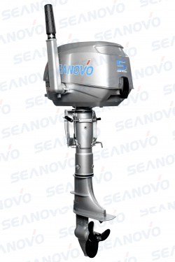 Лодочный мотор SEANOVO SNF5HS БЕЗ ВЫНОСНОГО БАКА И ШЛАНГА